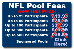 2011 NFL Football Pool Sale